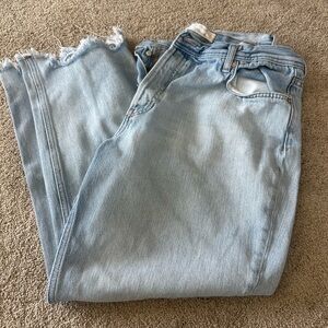 WE THE FREE raw hem crops